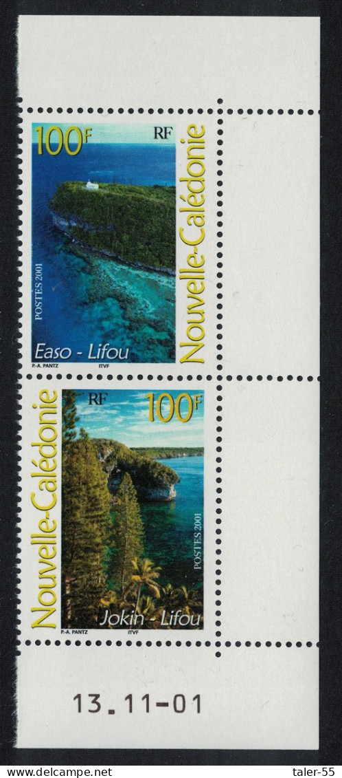 New Caledonia Lifou Island 2v Pair Date 2001 MNH SG#1246-1247 MI#1252-1253 - Neufs