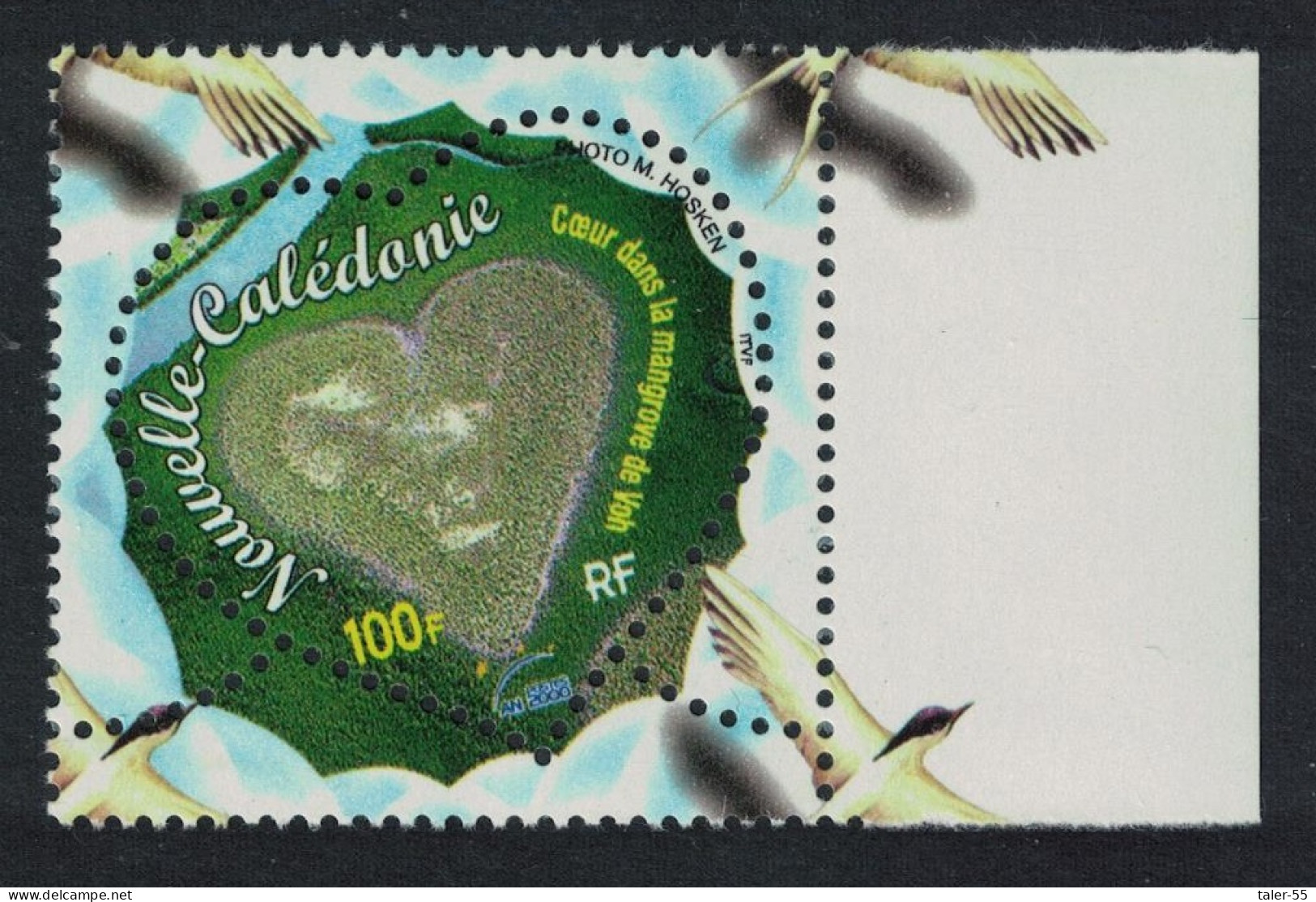 New Caledonia Mangrove Swamp Voh Right Margin 2000 MNH SG#1205 - Neufs
