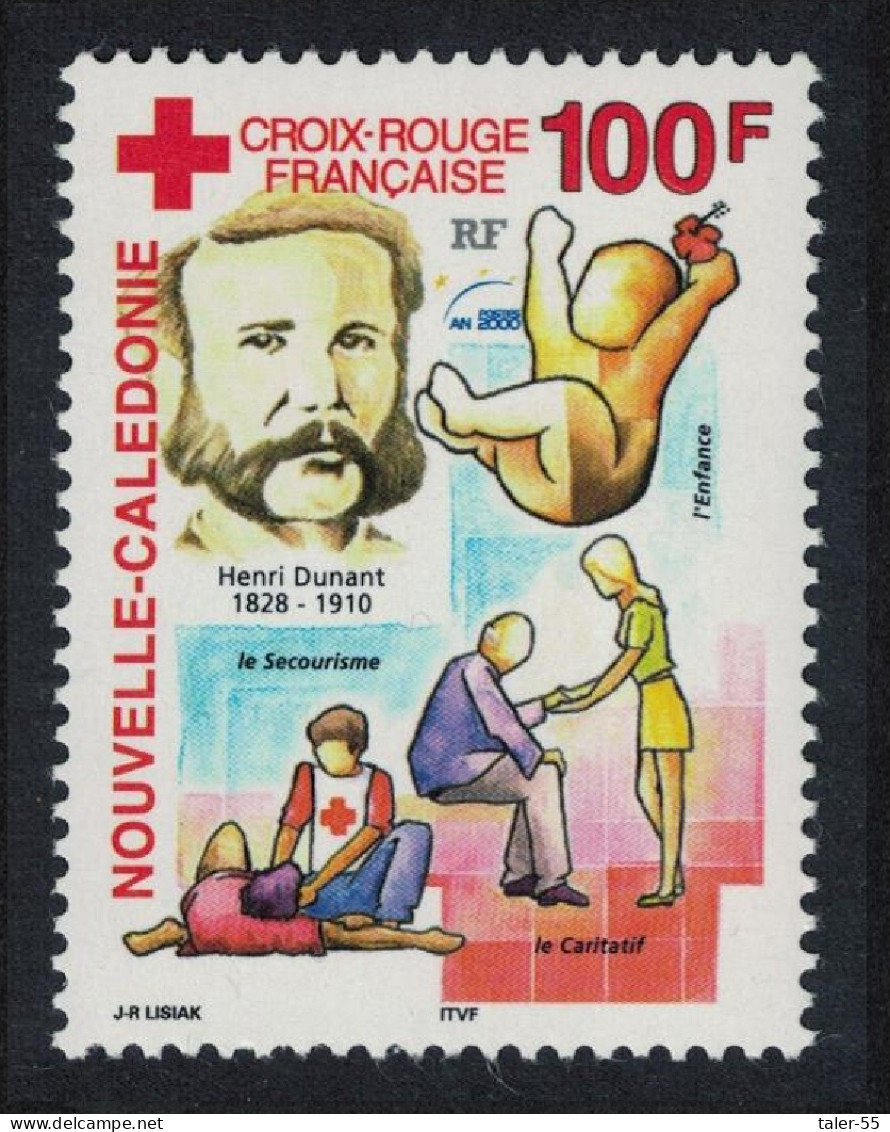 New Caledonia Henry Dunant Red Cross 2000 MNH SG#1214 - Neufs