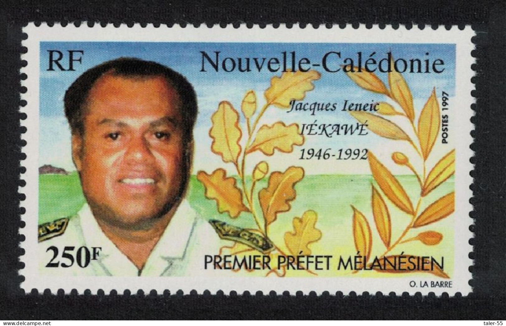 New Caledonia Jacques Ieneic Iekawe First Melanesian Prefect 1997 MNH SG#1102 - Nuevos