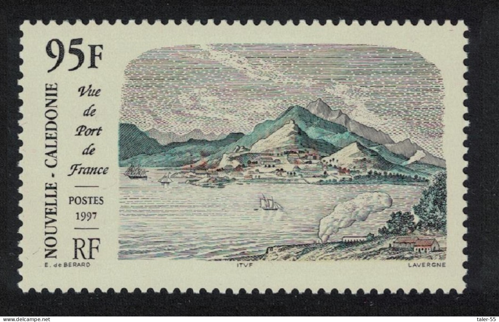 New Caledonia Port De France Engraving 1997 MNH SG#1120 - Neufs