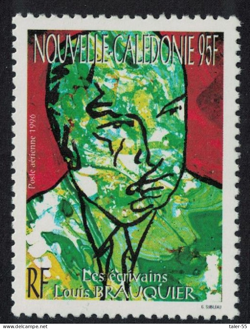 New Caledonia Louis Brauquier Writer 1996 MNH SG#1074 - Neufs