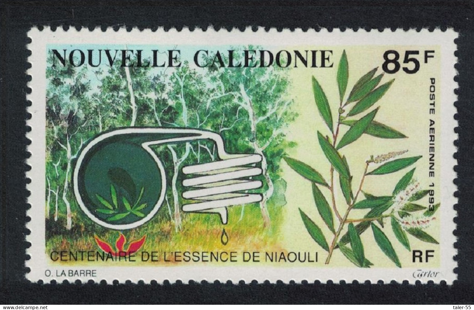 New Caledonia Production Of Essence Of Niaouli 1993 MNH SG#966 - Unused Stamps