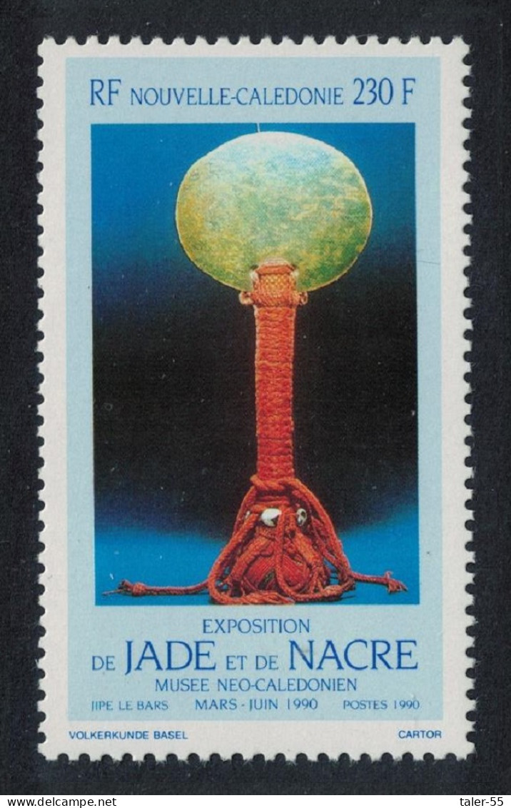 New Caledonia Jade And Mother-of-pearl Exhibition 1990 MNH SG#879 - Nuevos