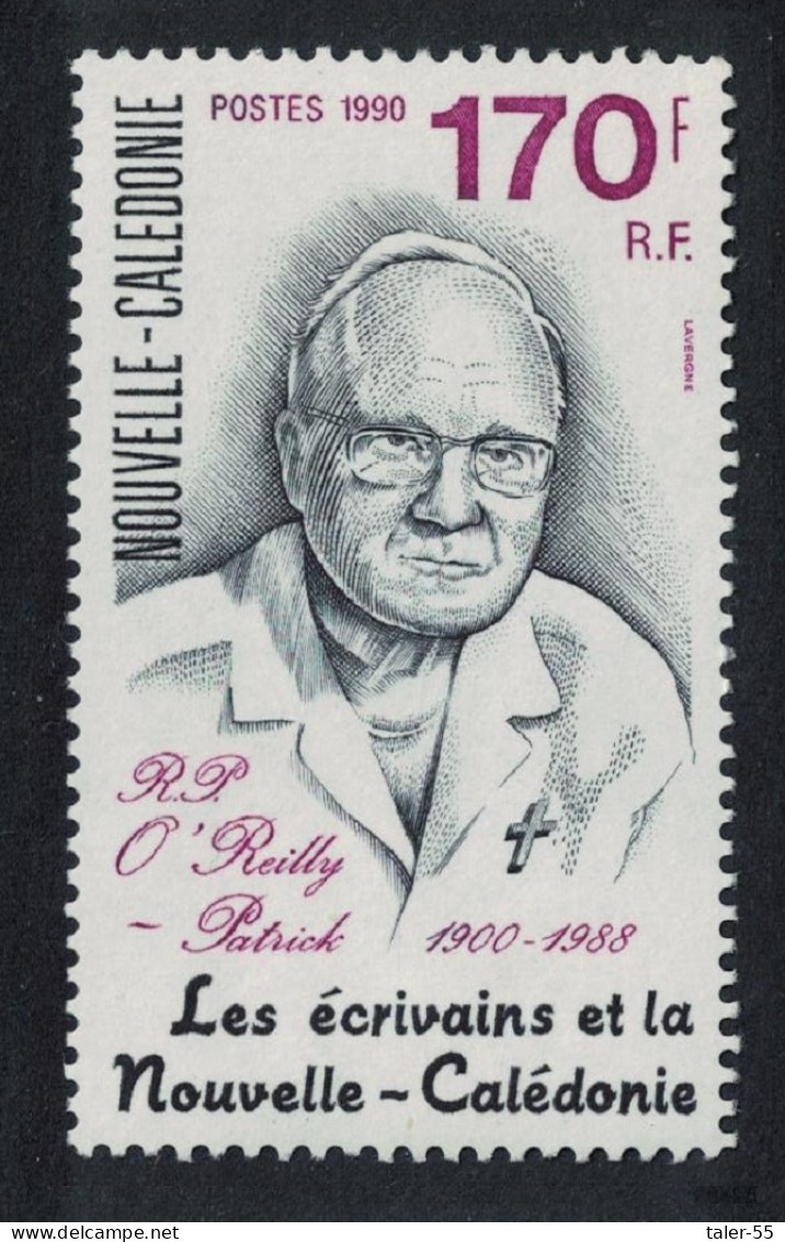 New Caledonia Fr. Patrick O'Reilly Writer 1990 MNH SG#873 - Ungebraucht