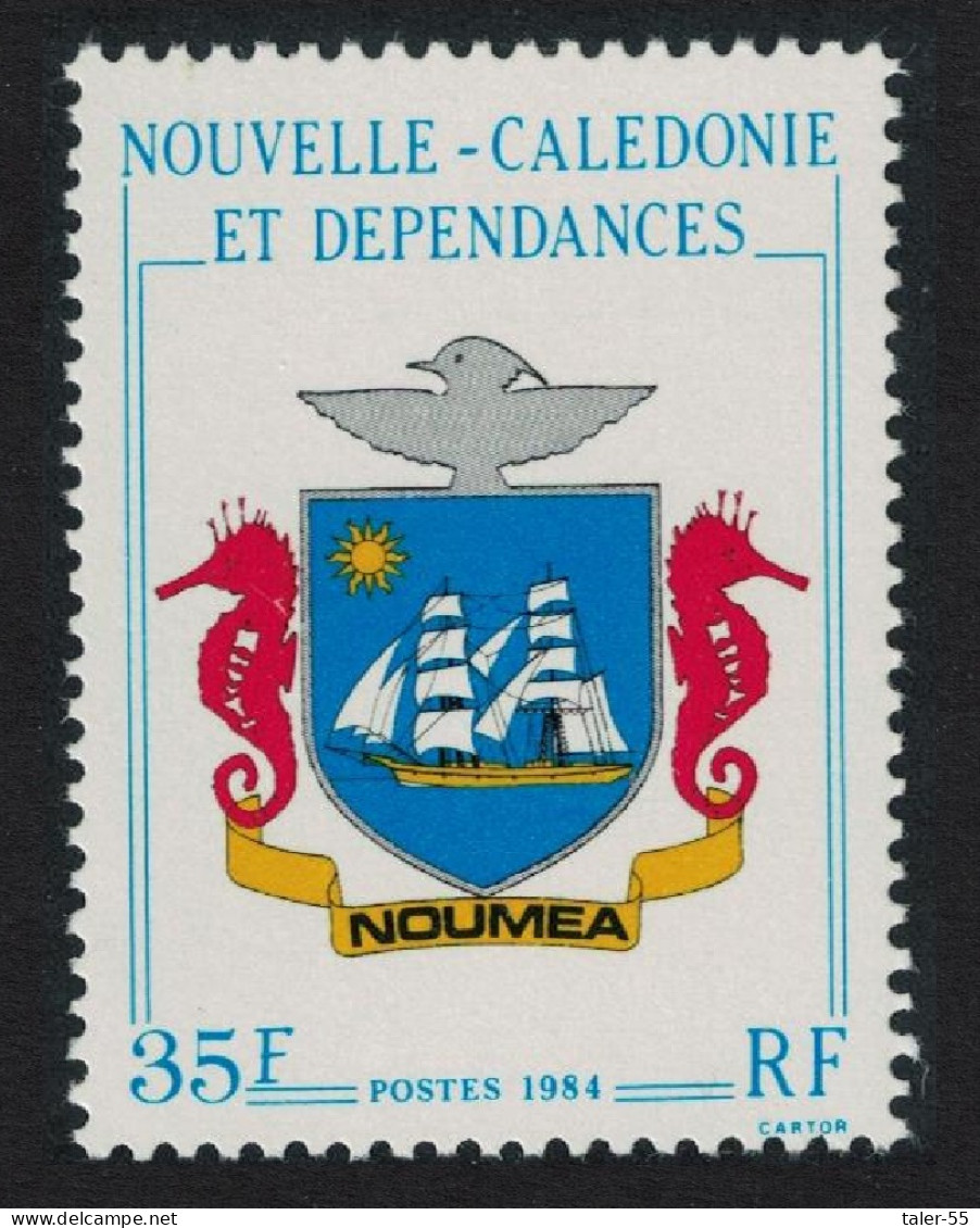 New Caledonia Arms Of Noumea 1984 MNH SG#729 - Neufs