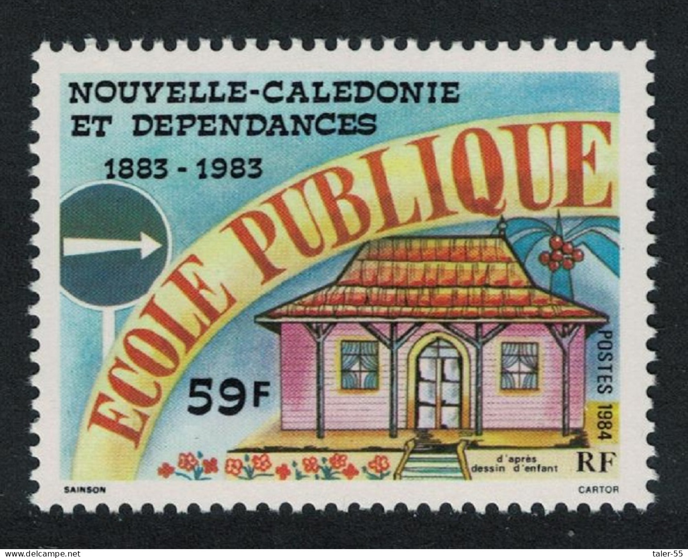New Caledonia Centenary Of Public Education. 1984 MNH SG#740- - Ungebraucht