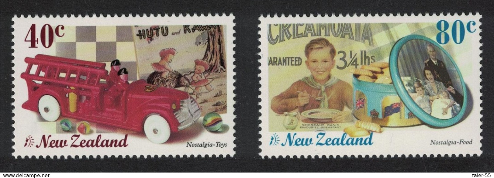 New Zealand Nostalgia 2v 1999 MNH SG#2239-2240 - Ongebruikt