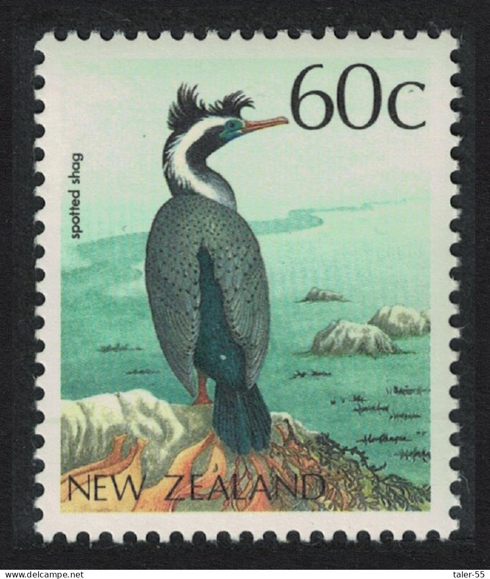 New Zealand Spotted Cormorant 'Spotted Shag' Bird 1988 MNH SG#1465 - Nuovi