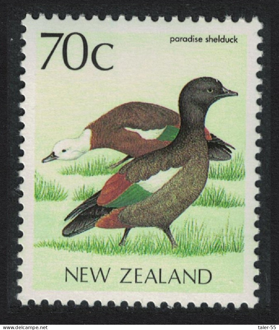 New Zealand Paradise Shelduck Bird 1988 MNH SG#1466 - Unused Stamps