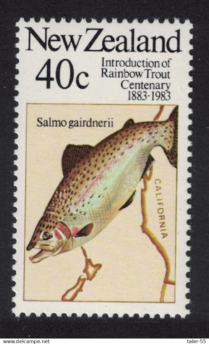 New Zealand Rainbow Trout Fish 1983 MNH SG#1306 - Ongebruikt