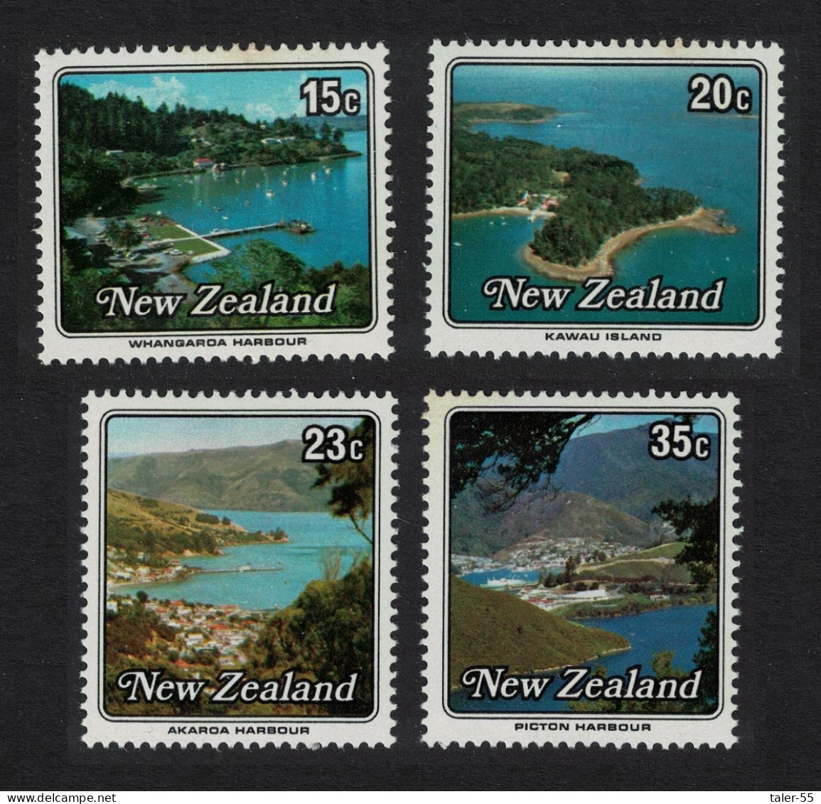 New Zealand Small Harbours 4v 1979 MNH SG#1192-1195 - Nuevos