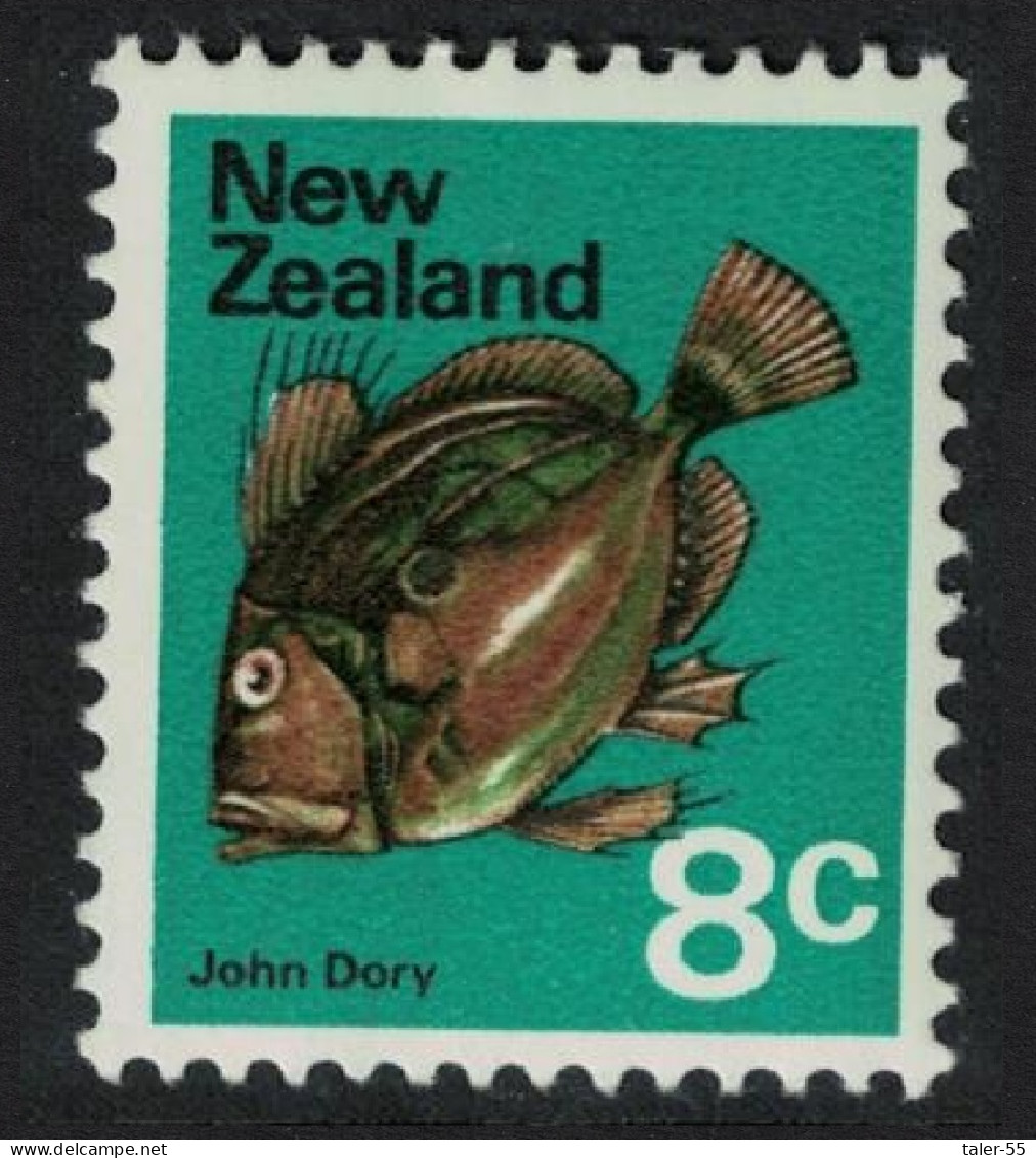 New Zealand John Dory Fish 8c 1970 MNH SG#924 - Unused Stamps