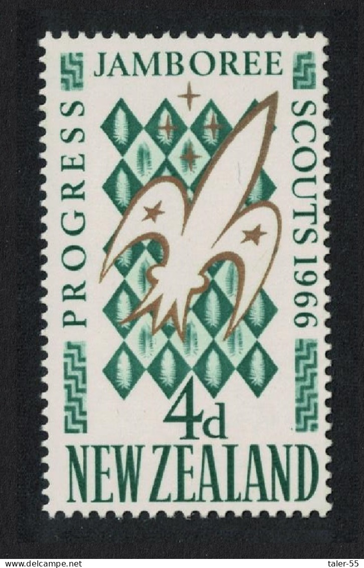 New Zealand Fourth National Scout Jamboree Trentham 1966 MNH SG#838 - Unused Stamps