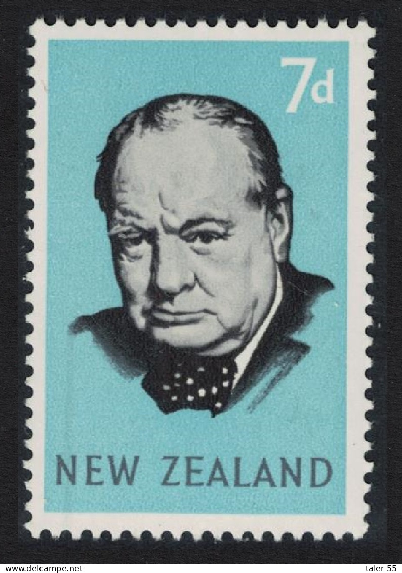 New Zealand Churchill Commemoration 1965 MNH SG#829 - Unused Stamps