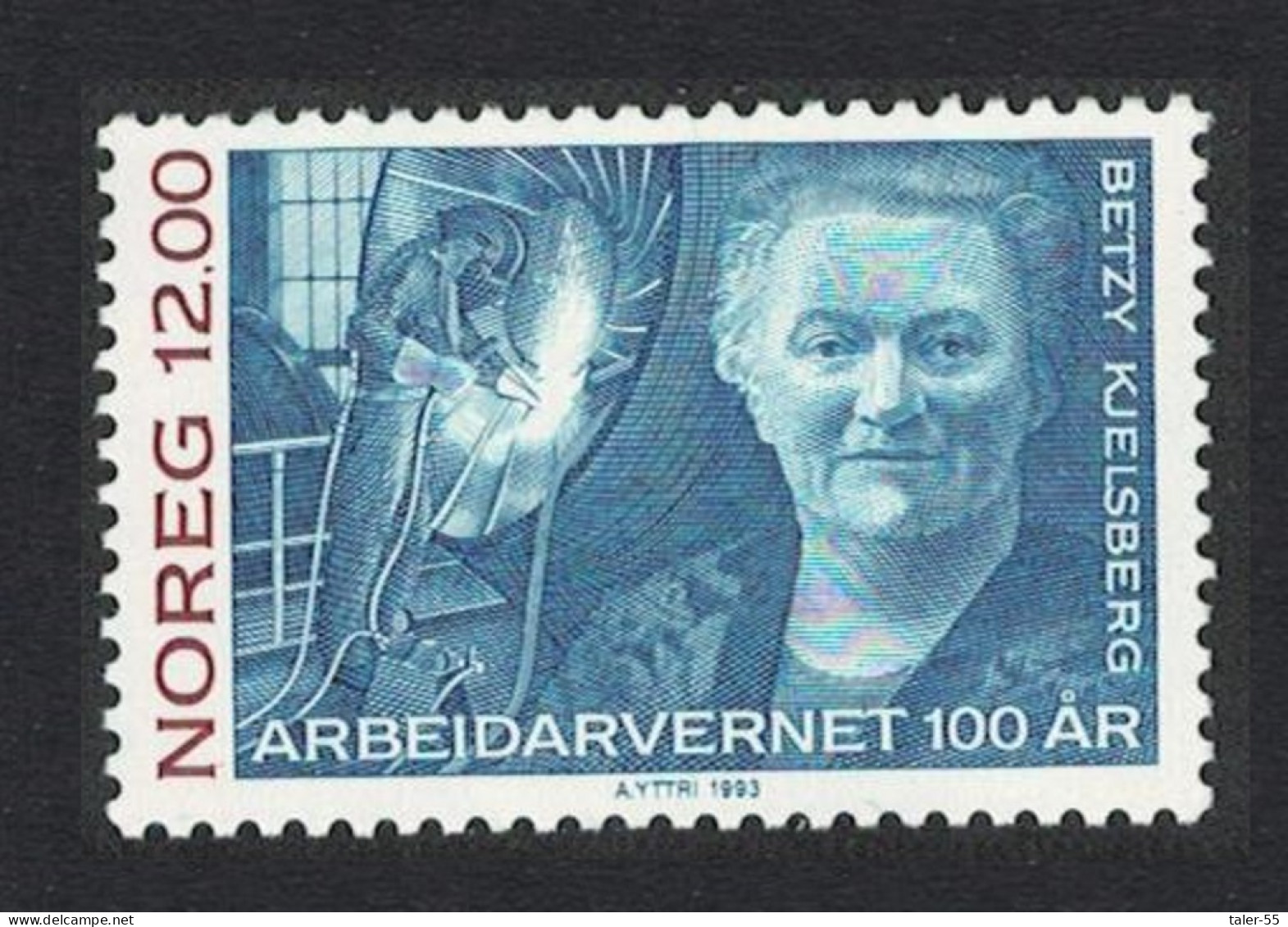 Norway Workforce Protection Legislation 1993 MNH SG#1167 - Unused Stamps