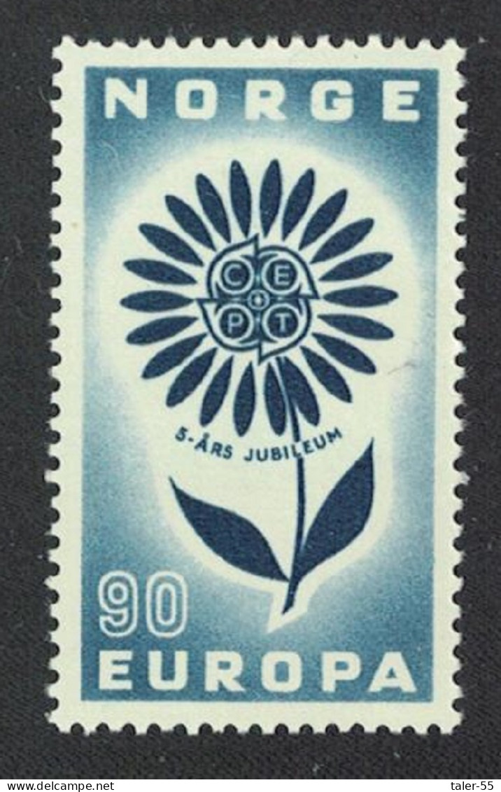 Norway Europa CEPT 'Flower' 1964 MNH SG#572 - Unused Stamps