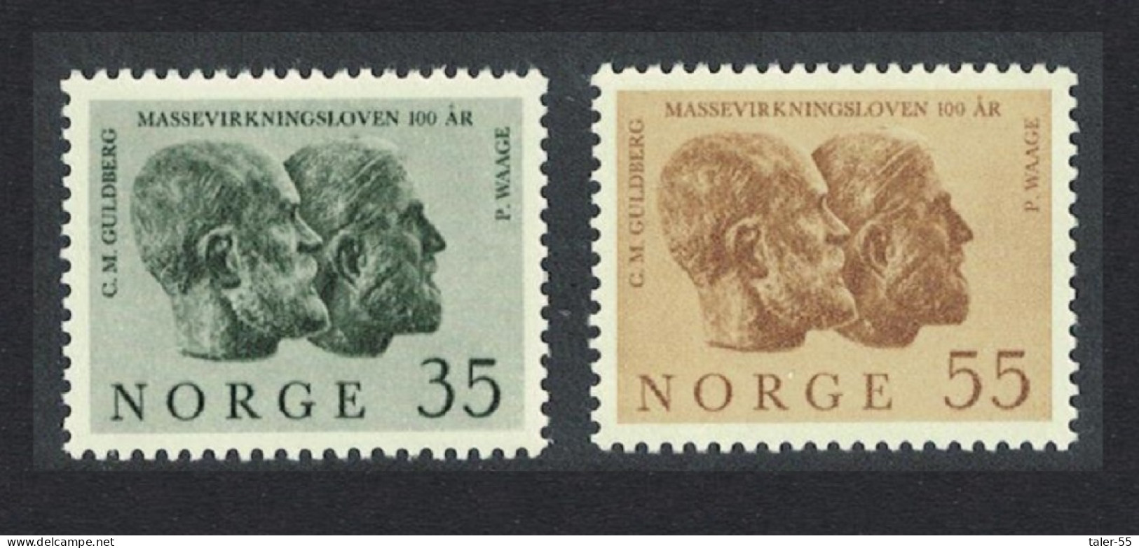 Norway Law Of Mass Action 2v 1964 MNH SG#566-567 - Ongebruikt