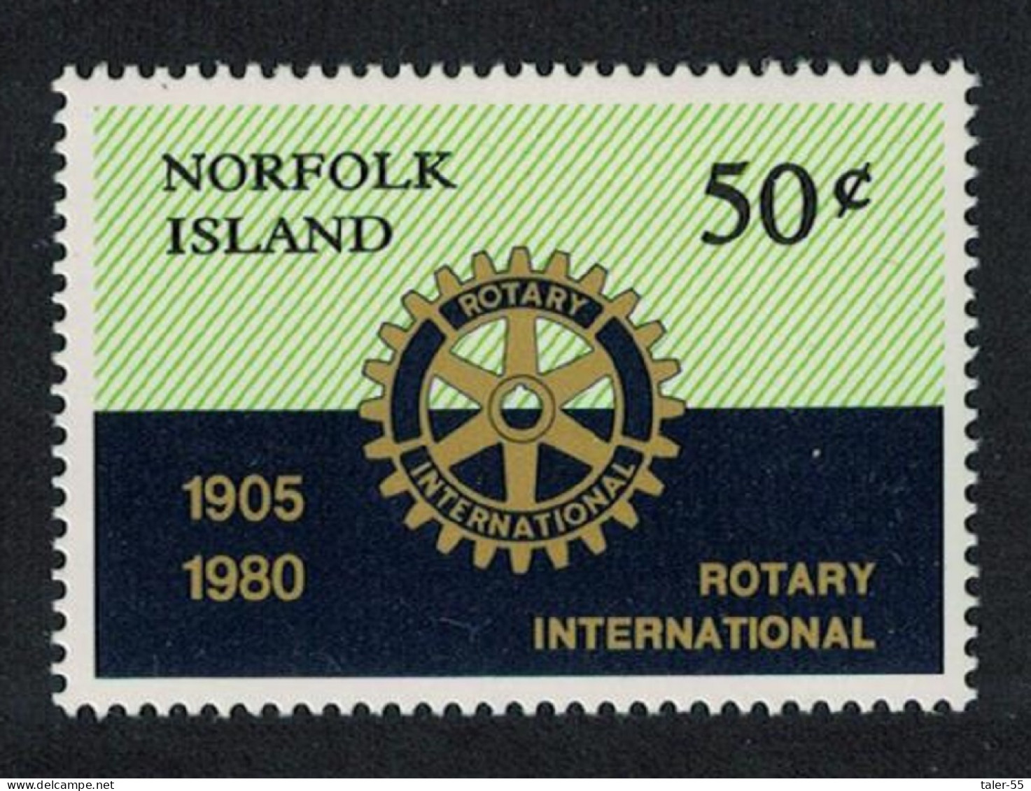 Norfolk 75th Anniversary Of Rotary International 1980 MNH SG#235 Sc#255 - Isla Norfolk