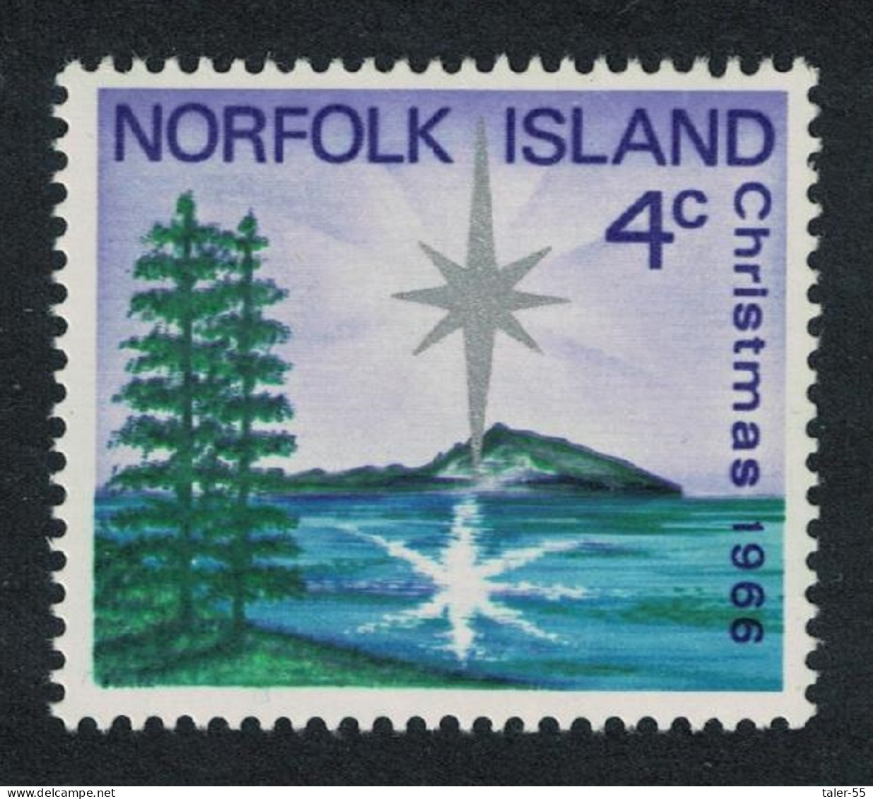 Norfolk Christmas 1966 MNH SG#76 Sc#99 - Isla Norfolk
