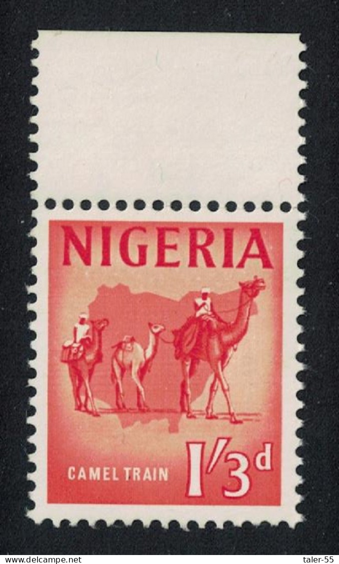 Nigeria Camel Train 1Sh3d Margin Def 1962 SG#97 MI#99 - Nigeria (1961-...)