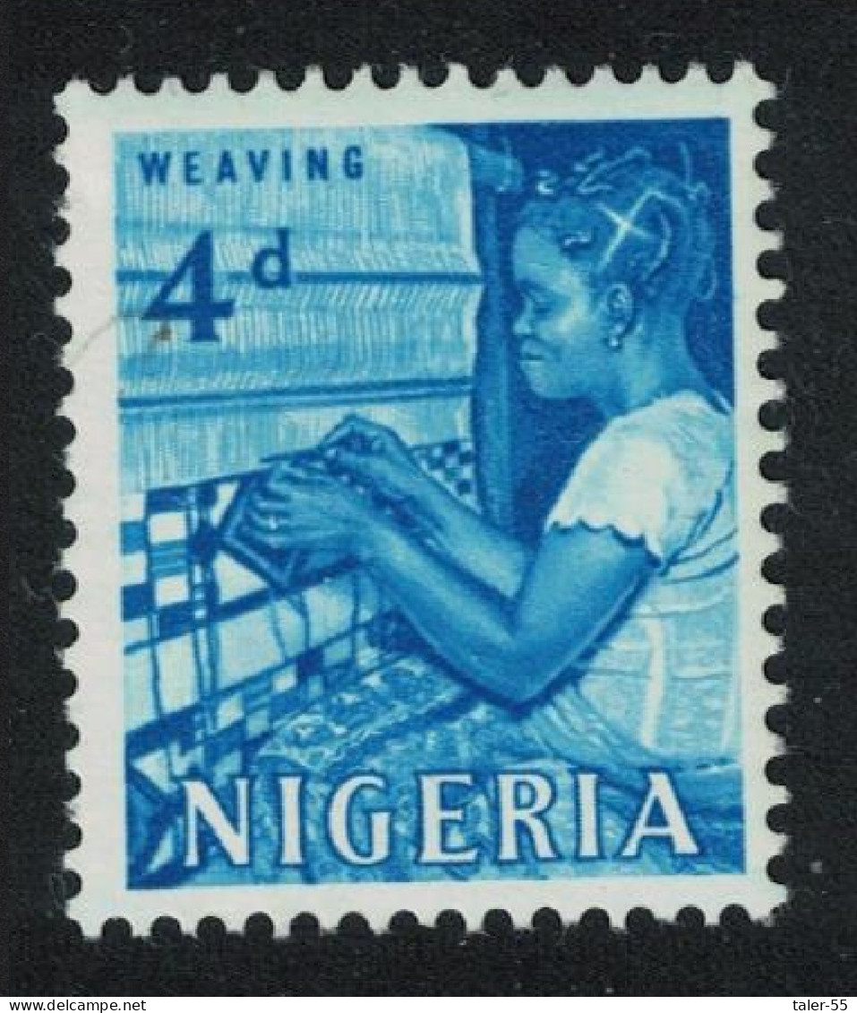 Nigeria Weaving 4d Def 1962 SG#94 MI#97 - Nigeria (1961-...)