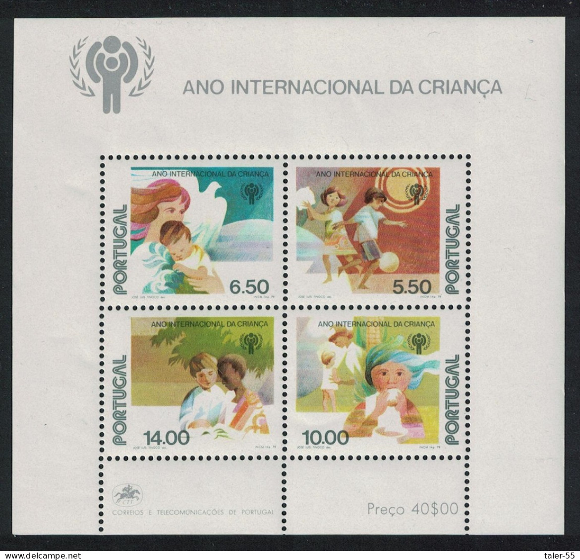 Portugal International Year Of The Child MS 1979 MNH SG#MS1758 - Neufs