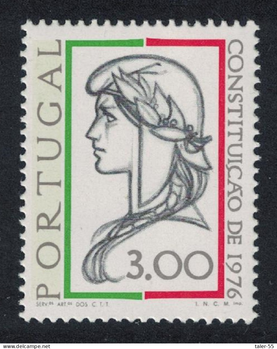 Portugal Consolidation Of Democratic Institutions 1976 MNH SG#1632 MI#1339 - Nuovi