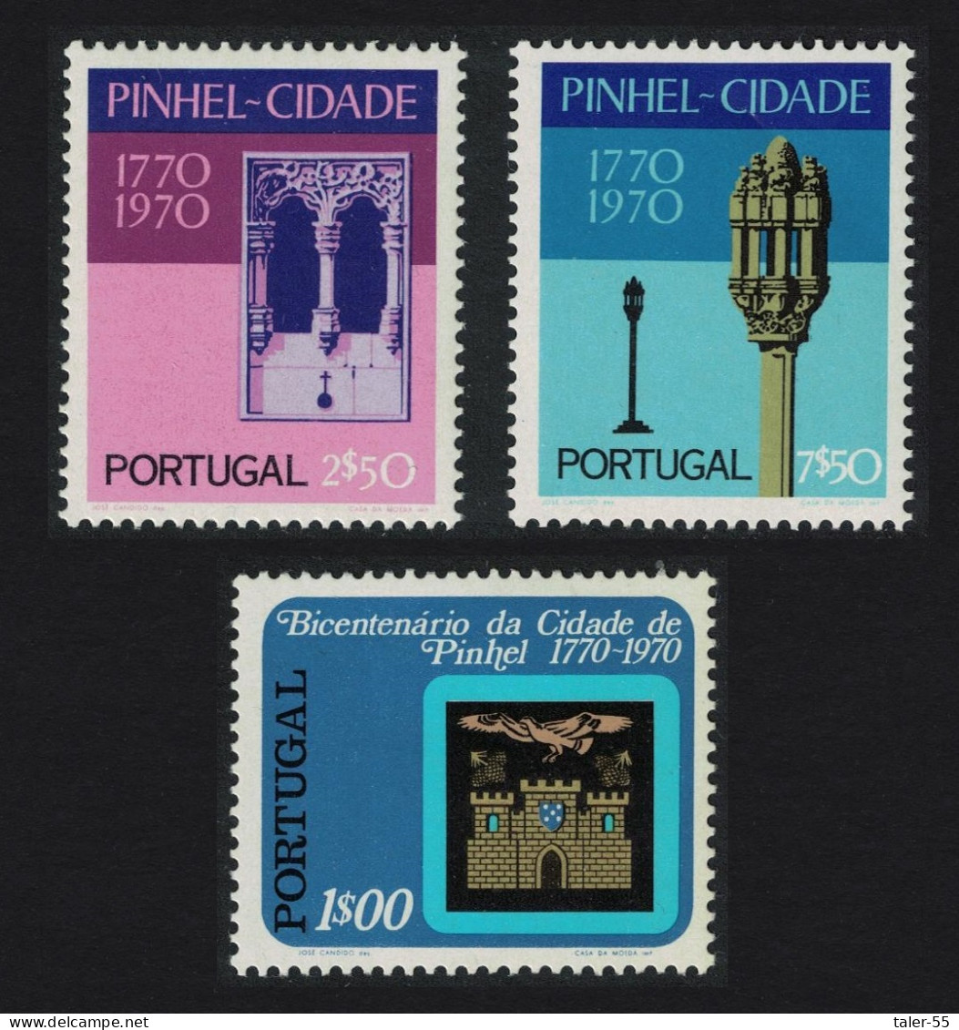 Portugal Pinhel's Status As A City 3v 1972 MNH SG#1464-1466 - Nuovi