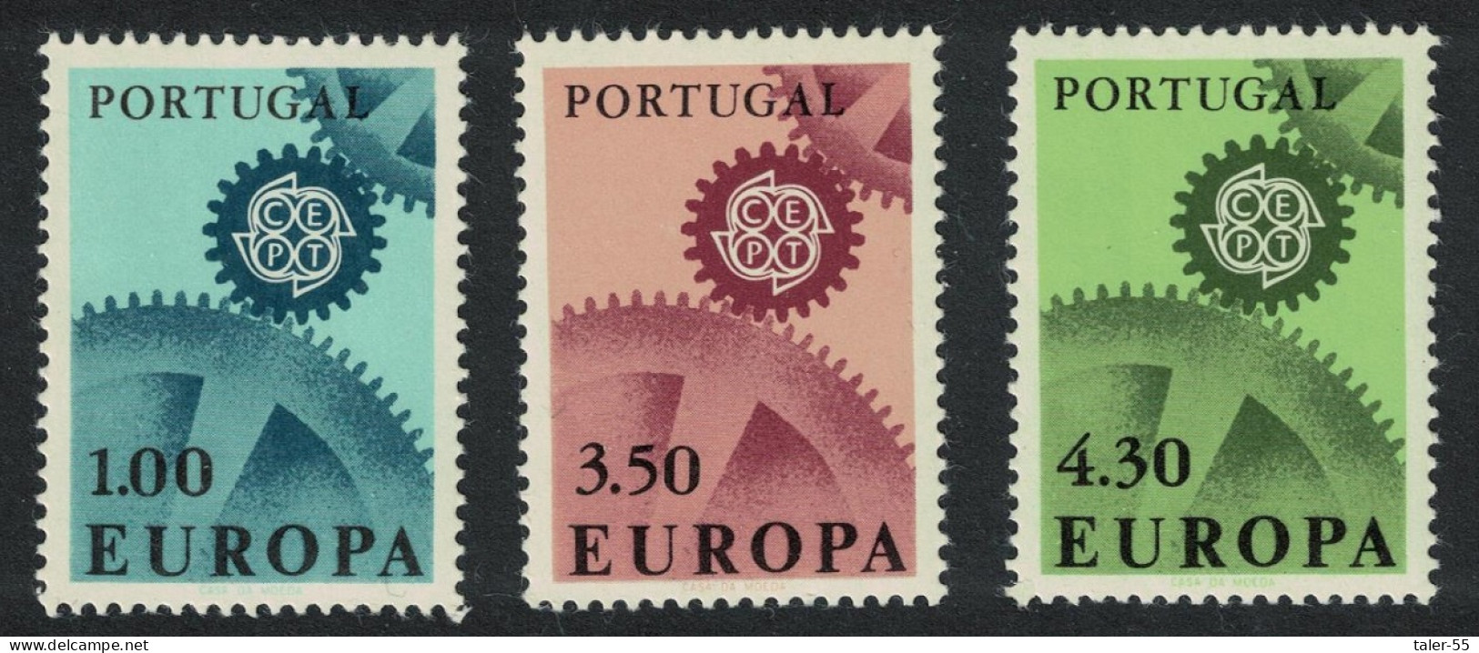 Portugal Europa CEPT 3v 1967 MNH SG#1312-1314 MI#1026-1028 - Nuevos