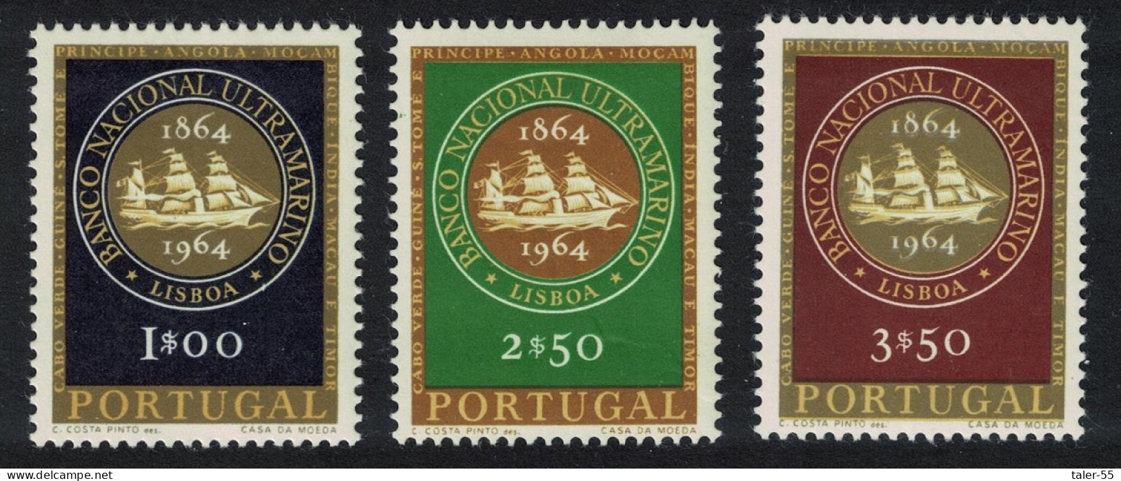 Portugal National Overseas Bank 3v 1964 MNH SG#1243-1245 - Neufs