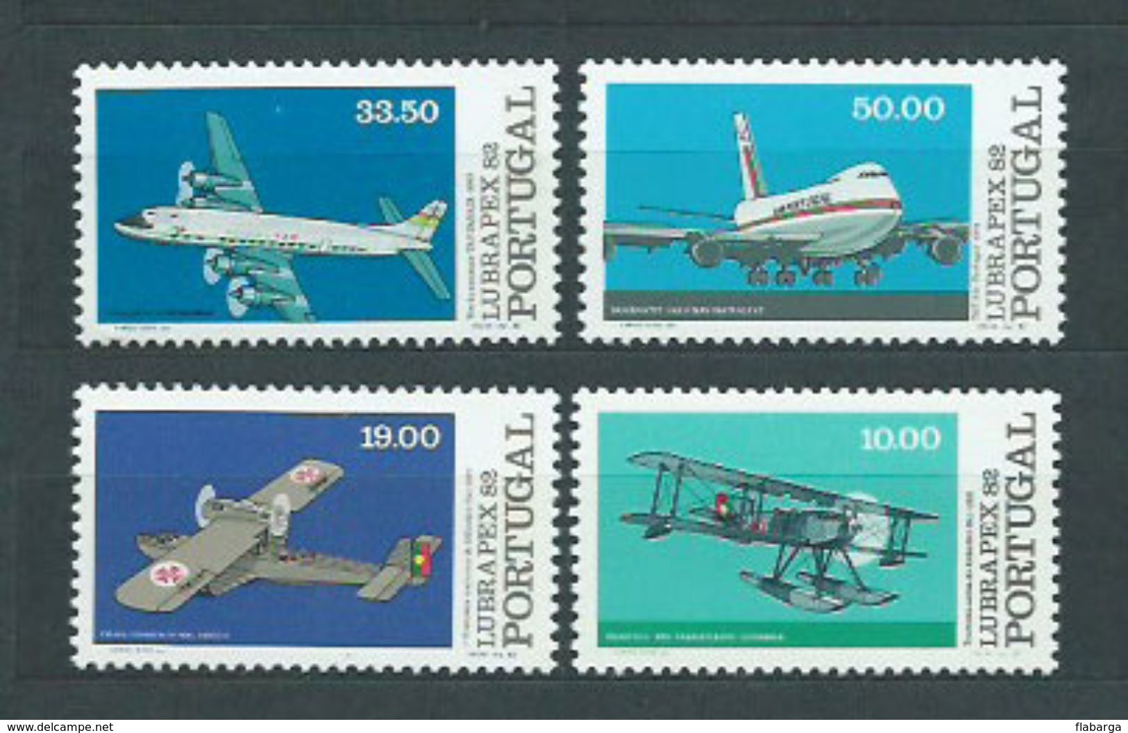 Año 1982 Nº 1556/9 Lubrapex92 Exposicion Filatelica - Unused Stamps