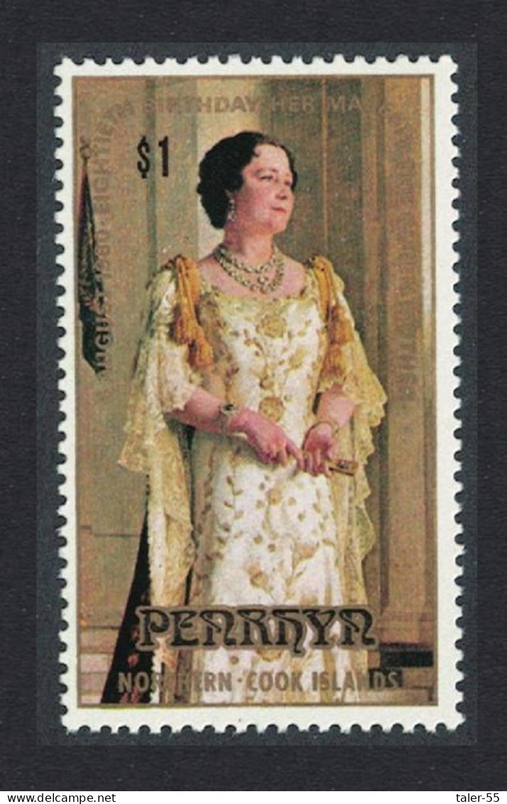 Penrhyn 80th Birthday Of The Queen Mother 1980 MNH SG#150 Sc#117 - Penrhyn