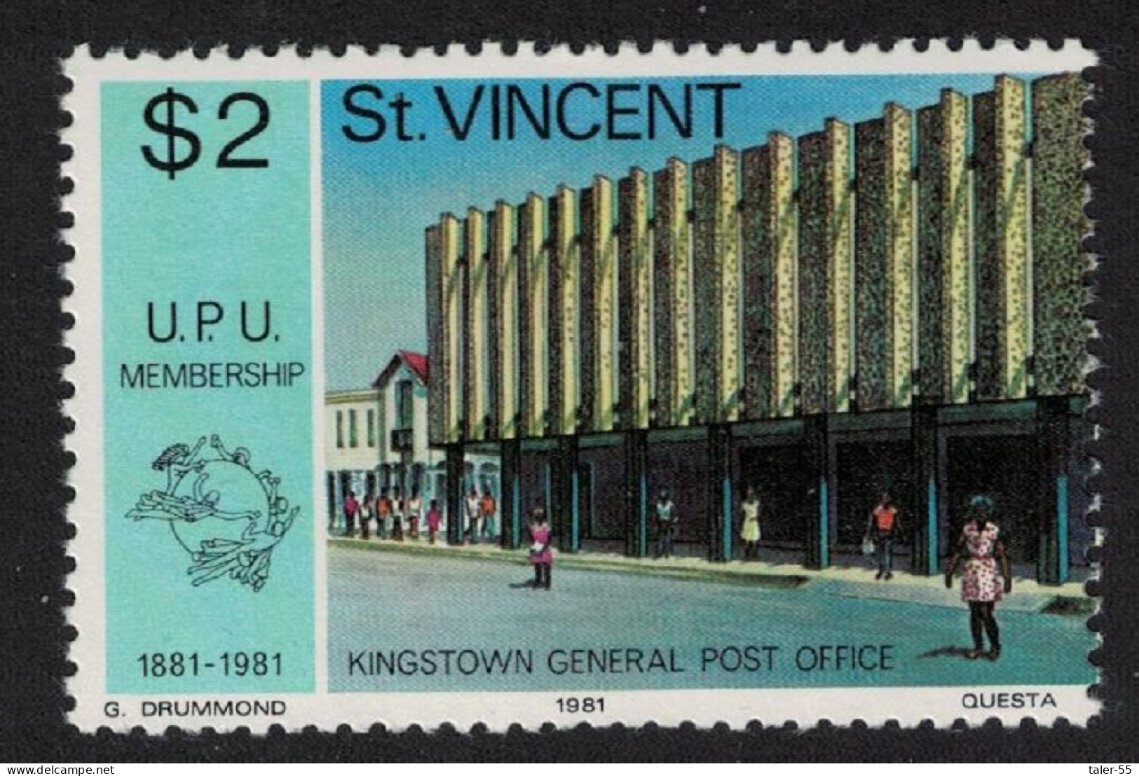 St. Vincent UPU Membership 1981 MNH SG#677 - St.Vincent (1979-...)