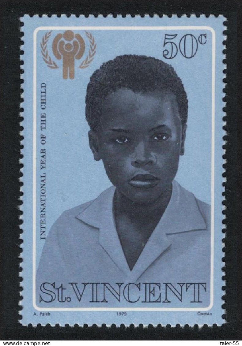 St. Vincent Young Child 50c 1979 MNH SG#572 - St.Vincent (...-1979)