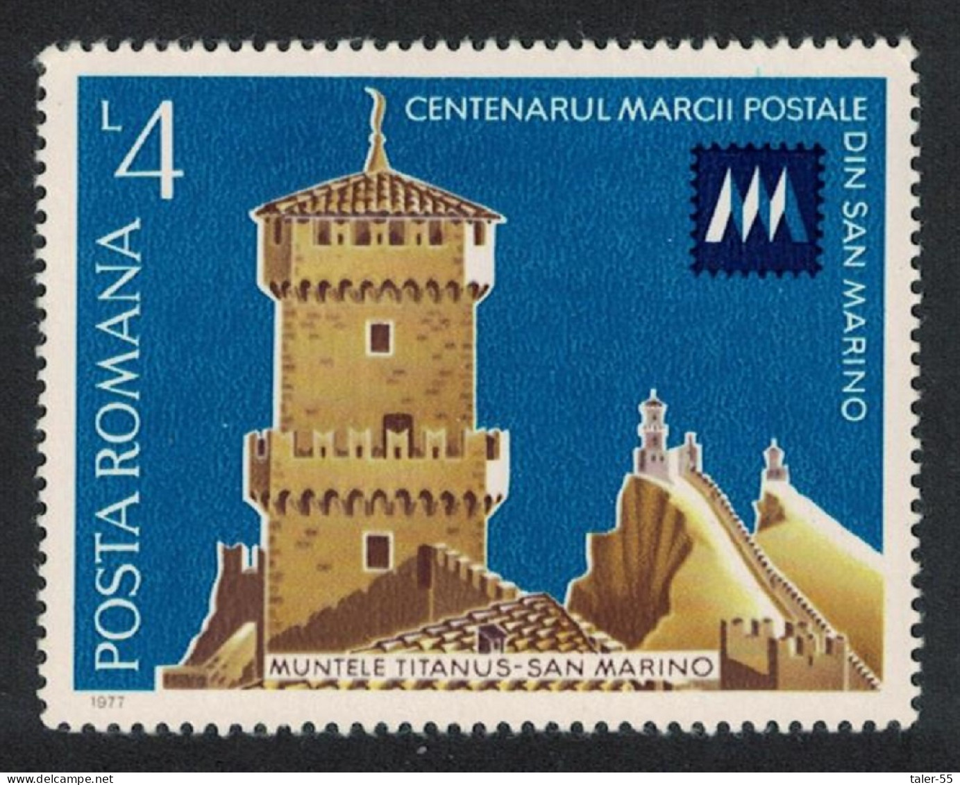 Romania San Marino Postage Stamps 1977 MNH SG#4306 - Nuevos