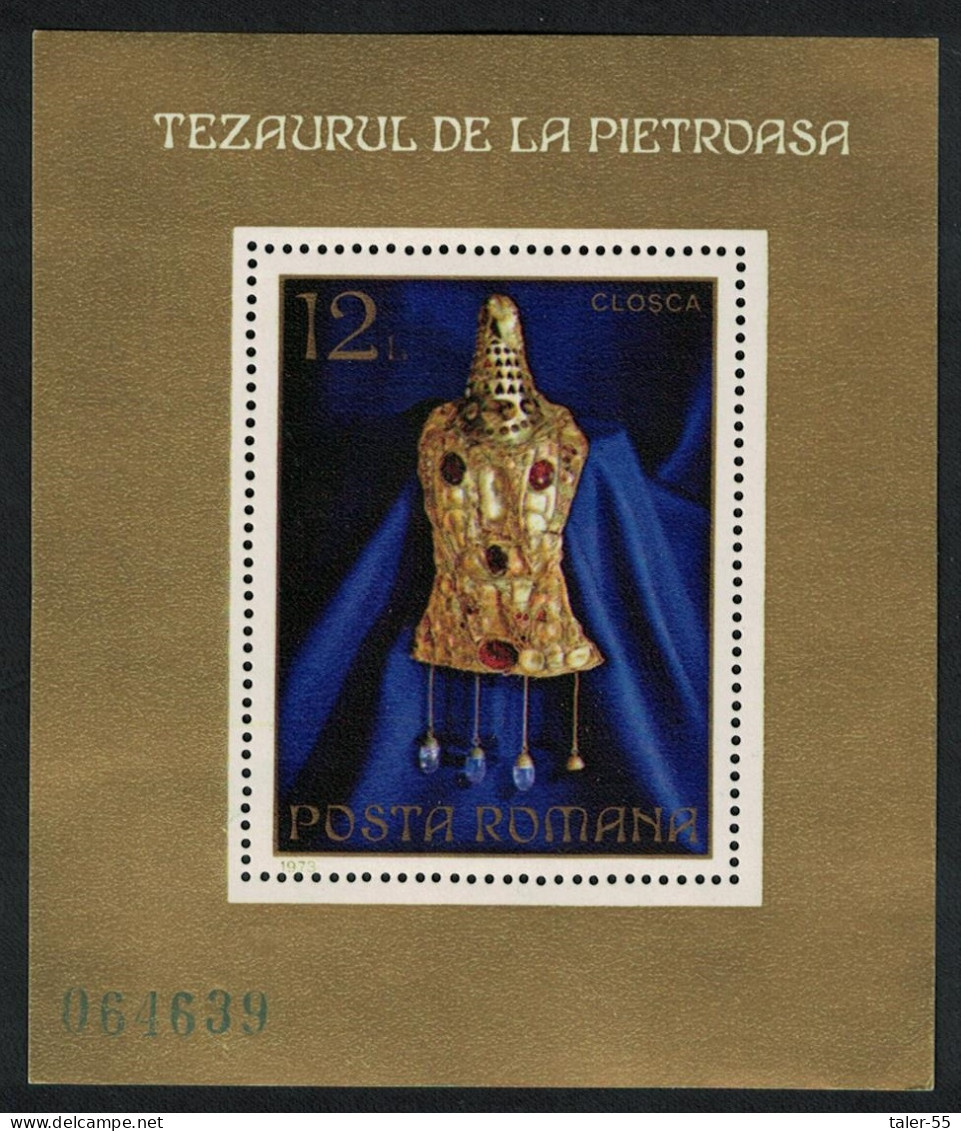 Romania Treasures Of Pietroasa MS 1973 MNH SG#MS4016 - Nuevos