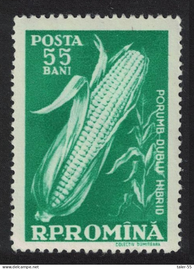 Romania Maize Farming Agriculture 1959 MNH SG#2639 - Unused Stamps