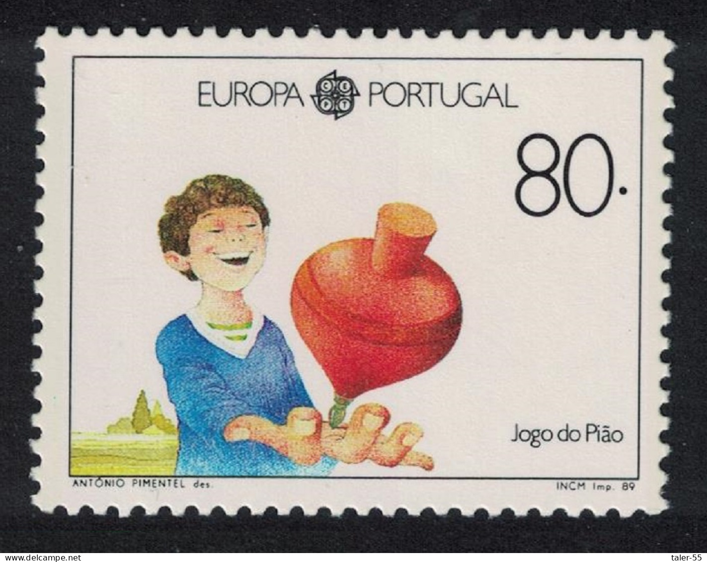 Portugal Europa Children's Games And Toys 1989 MNH SG#2136 - Unused Stamps