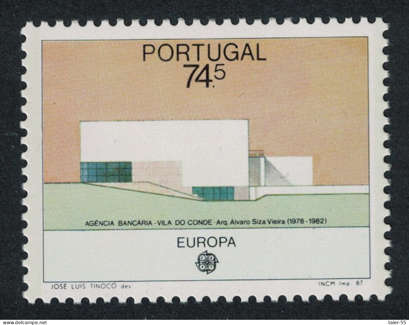Portugal Modern Architecture Europa CEPT 1987 MNH SG#2075 - Nuevos