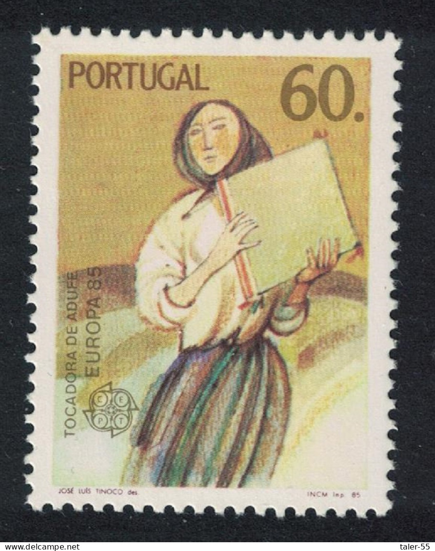 Portugal European Music Year Europa CEPT 1985 MNH SG#1991 - Nuevos