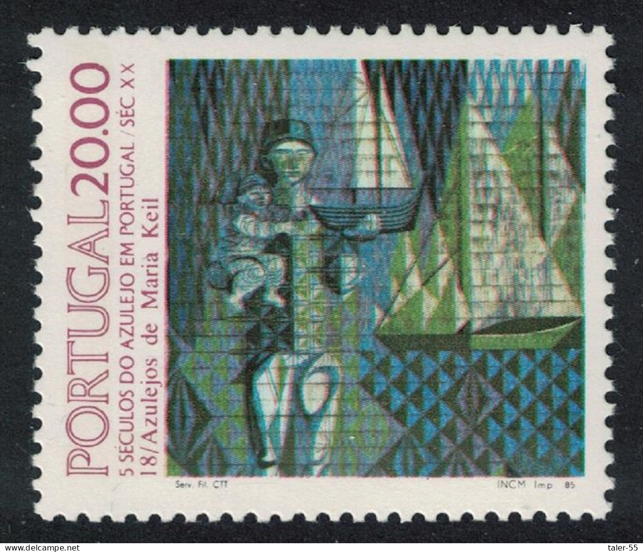 Portugal Tiles 18th Series 1985 MNH SG#1993 - Ongebruikt