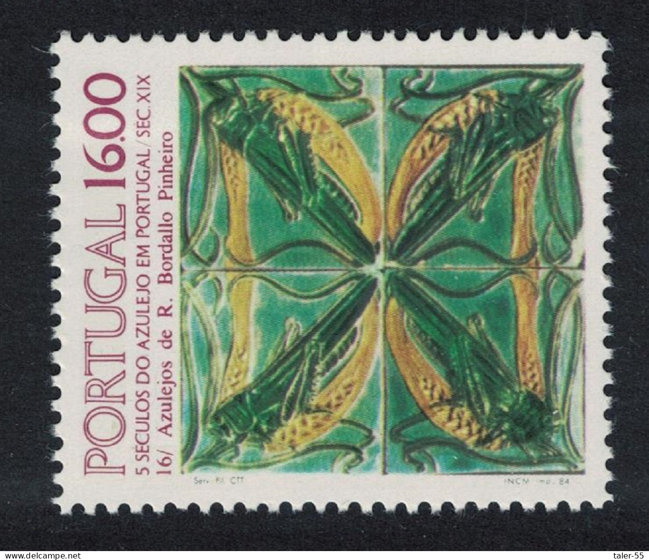 Portugal Tiles 16th Series 1984 MNH SG#1976 - Unused Stamps