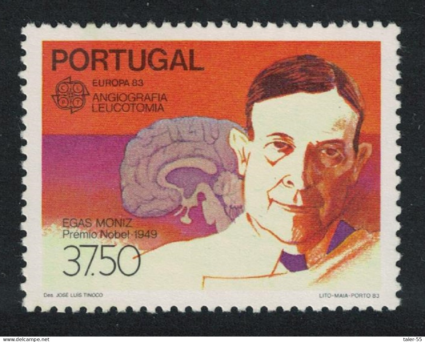 Portugal Egas Moniz Brain Surgeon Nobel Laureate 1983 MNH SG#1923 - Nuovi