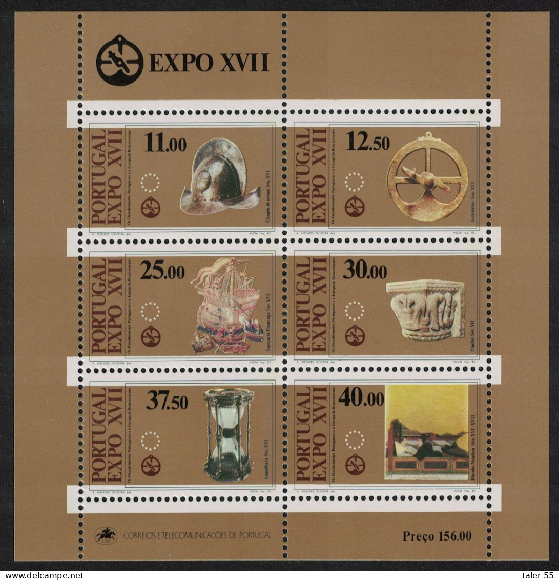 Portugal Expo XVII Sheetlet 1983 MNH SG#MS1922 - Neufs