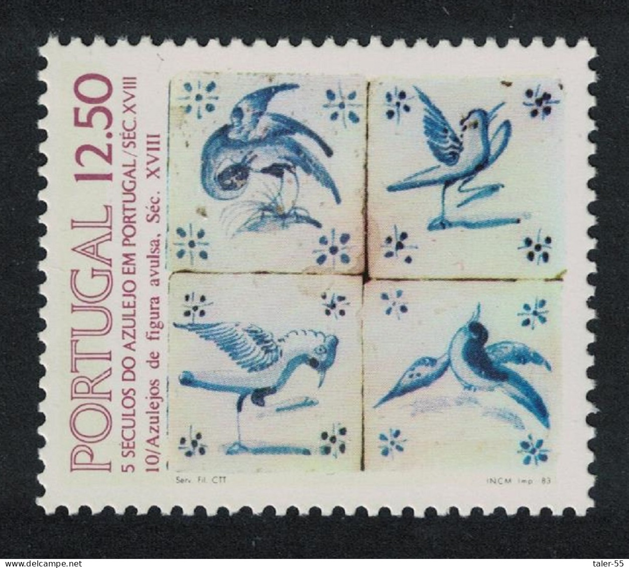 Portugal Birds Tiles 10th Series 1983 MNH SG#1926 - Ungebraucht