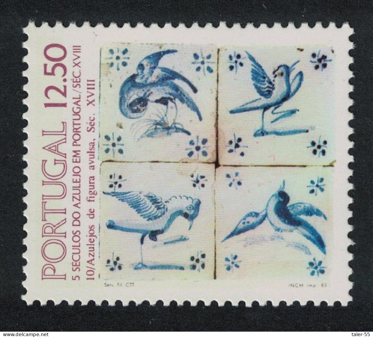 Portugal Birds Tiles 10th Series 1983 MNH SG#1926 - Nuevos
