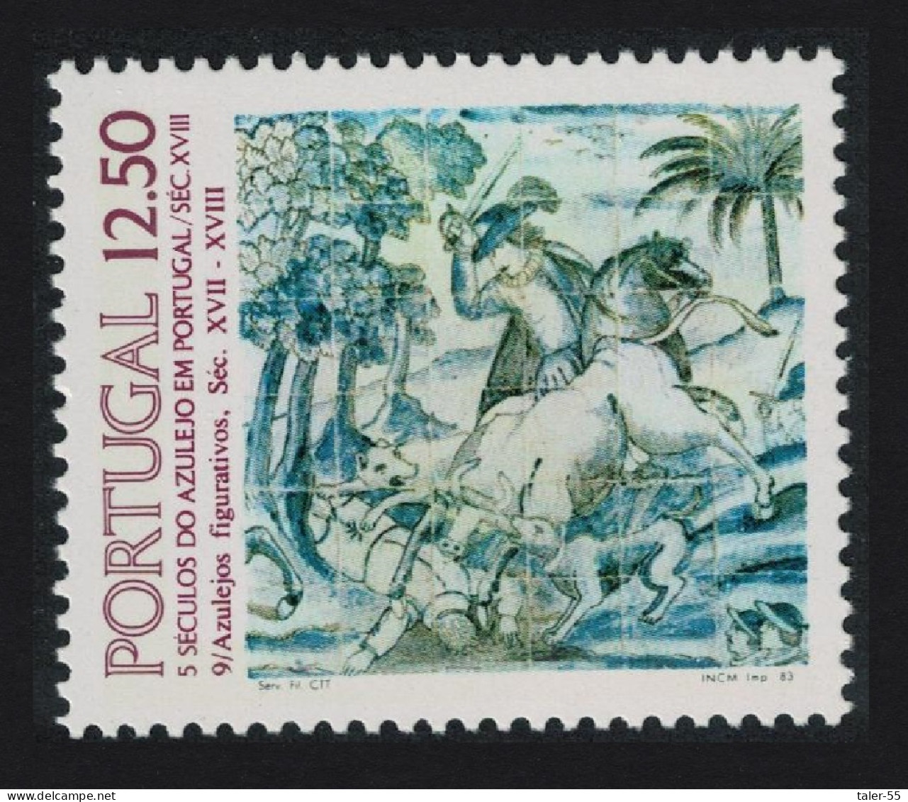 Portugal Tiles 9th Series 1983 MNH SG#1914 - Unused Stamps