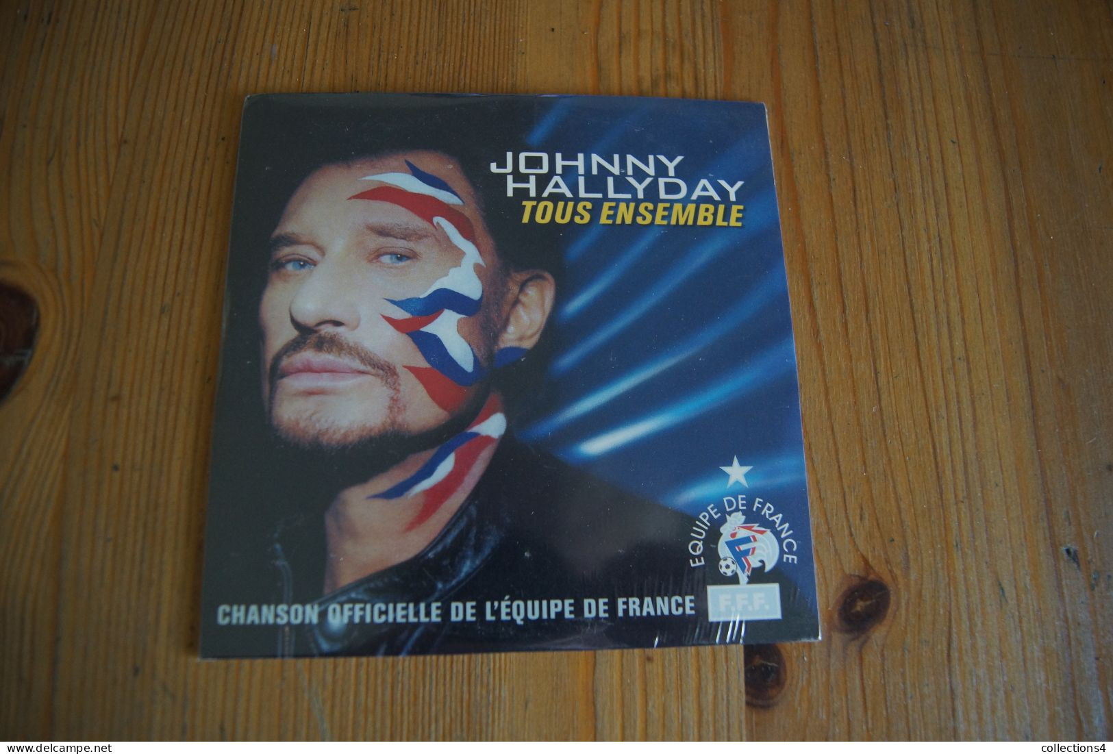 JOHNNY HALLYDAY TOUS ENSEMBLE CD NEUF SCELLE CHANSON EQUIPE DE FRANCE 2002 - Rock