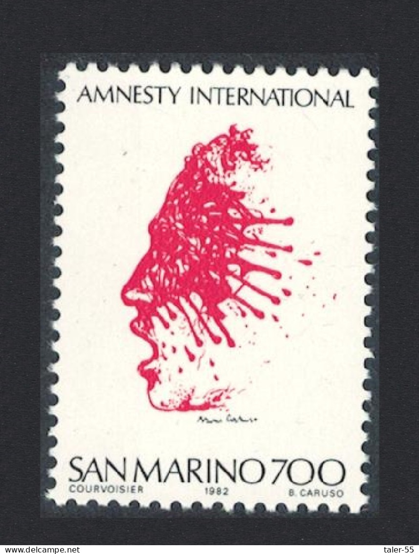 San Marino 15th International Congress Of Amnesty International Rimini 1982 MNH SG#1202 - Nuevos